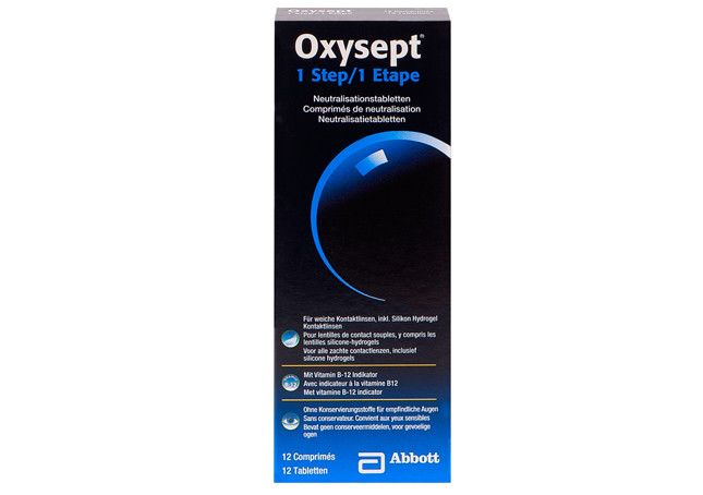 Oxysept 1 step neutralisation 12 cps Oxysept 1 step neutralisation 12 cps